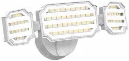 imageLEPOWER 4500LM Outdoor Flood Lights 45W LED Flood Light Exterior Flood Lights Switch Controlled 5000K 3 Adjustable Heads IP65 Waterproof Outdoor Lights for House Garage Yard WhiteWhite