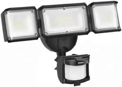 imageLEPOWER 45W Flood Lights Motion Sensor Outdoor Lights 4800LM LED Security Light Dusk to Dawn Motion Sensor Light 3 Modes 5000K IP65 Waterproof Outdoor Flood Light for Garage Yard PorchBrownBlack