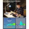 LEPOWER Bright LED Desk Lamp – 900LM 24W Touch Control Desk Light with Dual USB Charging Ports, Eye-Caring Table Light with 50 Dimmable Lighting Modes & 3 Modes Timer for Home, Office, Study, Dorm