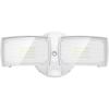 LEPOWER 3000LM Flood Light Outdoor, Switch Controlled LED Security Light, 28W Exterior Lights with 2 Adjustable Heads, IP65 Waterproof, 5500K Wall Mount Exterior LED Flood Light for Garage, Yard White(White)