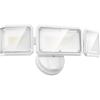 LEPOWER 42W Flood Lights Outdoor – 4200LM Bright LED Security Lights Outdoor with 3 Heads, Switch Controlled Exterior Flood Light & 220° Wide Angle, IP65 Waterproof for Garage, Yard, Porch (Black)(White)