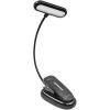 LEPOWER Book Light Dimmable, Lightweight Reading Light, 3 Brightness, 3 Light Mode, Eye Caring 9LED Book Light for Reading in Bed, for Paperbacks, Hardbacks, USB Cable & Battery Operated(Not Recharge)