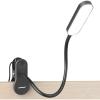 imageLEPOWER Clip on Light 60 LED Reading Lights for Books in Bed with 25 Lighting Options 3 Timer Night Light Function EyeCaring Book Light for Reading in Bed Headboard Bedroom BlackBlack